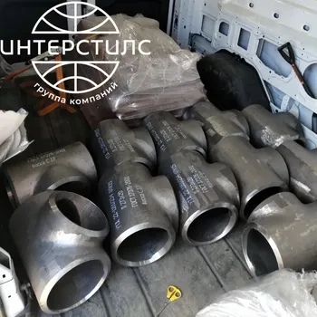 Стальной тройник равнопроходной 76 мм 10 мм 09Г2С ГОСТ 17376-2001 купить в Ханты-Мансийске